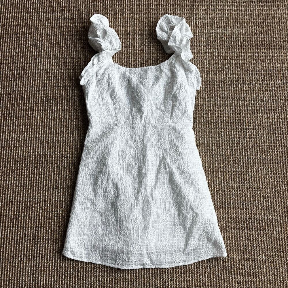 Selfie Leslie White Mini Dress — Size 6